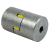 GET-AL - Aluminium elastic coupling, economy range - torque range from 2.6 to 380 Nm. Simplified view