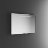 SPALATO EASY RECTANGULAR - Éclairage LED avant horizontal. Miroir RECTANGULAIRE avec cadre en résine