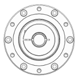 SFP85PCA_14 - Input shaft hole diameter-14