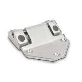 K1346 - Single leaf hinges adjustable, stainless steel