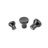 K1286 - Mushroom knobs internal thread