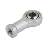 27632-01 - Rod ends with plain bearing, internal thread, narrow head, DIN ISO 12240-1 maintenance-free