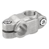 K0472 - Tube clamps cross aluminium