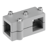 K0476 - Tube clamps T-angle aluminium