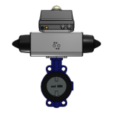 ISORIA 25 with DYNACTAIR NG - Centred disc butterfly valves with AMRING elastomer liner