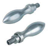 DIN98-ST-D1-E - Revolving Handles DIN 98 ST, Steel