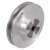 MAE-KRS-1-SPA/A(13)-AL - Bimetal V-Belt Pulleys, 1 Groove, Profile XPA, SPA and A (13)