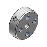 SCMW, PSCMW, SSCMW - Shaft Collars - Set Screw, with 4 Holes