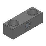 SL-TABS,SH-TABS,SHD-TABS - Precision Cleaning Blocks for Adjustment Screws - With Counterbore and Tapped Hole - Fine Thread