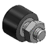 SLUNA, UNAH, UNAHH - Stopper Bolts With Urethane Hexagonal Socket Head - Hexagon Socket