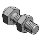 USRT, SUSRT - Stopper Bolts With Urethane Flanged Type - Normal SR Type