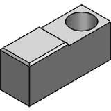 UKSV, UKCV, UKUV - Locator Vertically Inclined - One-Hole Type