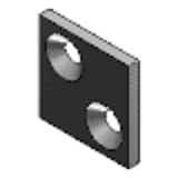 KJTC, KJTCY - Height Adjusting Shim Plates - Square - No Hole Type