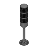 E-MSM320RYG-C - Economy Stack Light(Straight rod mounting type)