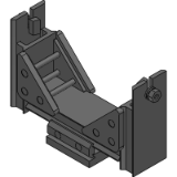 Table stand TS30-140 for height in mm from 118 to 500 mm