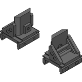 Table stand TB30-H58-050-90° Adaptation to aluminum profile system pair