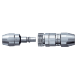 Nut type for small diameter hose