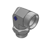 WEE-UNF EO - Adjustable Locknut elbow