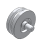 YD20CB,YD20CN.YD20AM.YD20S,YD20Q - Idlers for Round Belts - Wide - Threaded