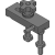 JCA-13515 - Machine Strap Clamp Assemblies - Knob