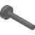 KTS-8255 - Thumb Screws - Knurled Metal