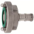 Storz couplings with hose stem, swivel type, stainless steel