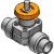 DIAPHRAGM VALVE (Socket Type)-JIS