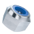 DIN 985 (ISO 10511) - FN 175 - 6/8, verzinkt blau - Prevailing torque type hexagon nuts with non-metallic, low type