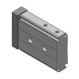 CXSJ - Cilindro con doble vástago, modelo compacto