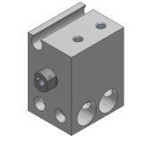 CUJ/CDUJ - Microcilindro de montaje universal