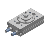 MSQ - New (Light Weight/Compact) Rotary Table: Rack & Pinion Type/Size: 10, 20, 30, 50