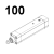 PNCE 100 - Electric cylinders with a ballscrew drive