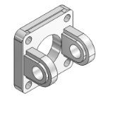 KF-10A - Female rear hinge