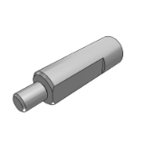 OAF31_36 圆形支柱-一端外螺纹一端内螺纹型-L尺寸指定型-螺纹指定带扳手槽型