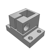 OCX01_21 底座用方形支架-方形孔-标准型