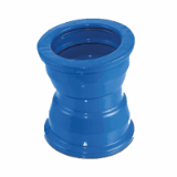 Figure 2826a - VONROLL MMK fitting ECOFIT HYDROTIGHT Double socket elbow