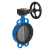 Figur 8455 EPOXY - Zwischenflanschabsperrklappe PN 10/16 | Ringgehäuse | mit Getriebe und Handrad | Baulänge nach EN558-1, Reihe 20 (K1) | Wasser (Trinkwasser, Brauchwasser)