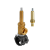 Figur 8303 - Ventilanbohrarmatur PN10 | für PVC und HDPE-Rohr | mit Innengewinde 1 1/2" und 2" | Ventil beidseitig um 45° schwenkbar | Wasser (Trinkwasser, Brauchwasser)