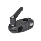 WN 600 - Cross Blocks, Identification no. 3, one black plastic adjustable lever and one socket cap screw