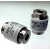 JBM - Overrunning Coupling - Spring Wrapped Type One Directional Drive 4mm to 13mm Bores - Stainless Steel DIN 1.4005 Hubs Delrin®  Center